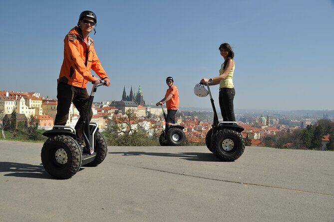 Prague Small group Segway tour - Hotel pickup, small group comfort, and guide names that show up