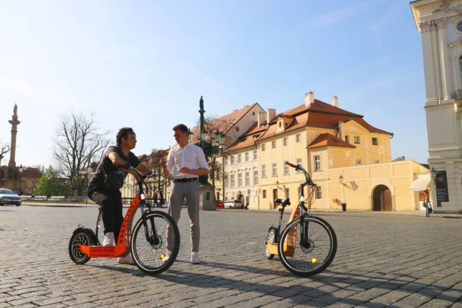 Prague: Tour by Electric Scooter or Cruiser eBike - Start at Euro Segway Prague: Safety Training, Helmets, and Your First Minutes
