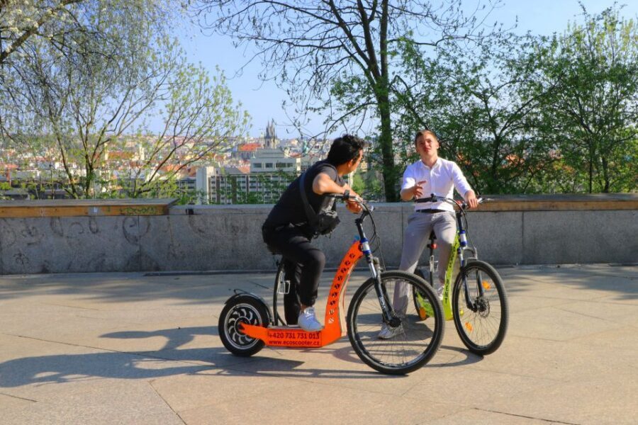 Prague: Tour by Electric Scooter or Cruiser eBike - Letná Park, the Giant Metronome, and Riding the Prague Castle Circuit