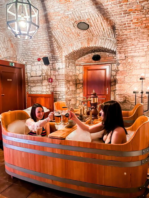 Prague: Ungelt Bernard Beer Spa with Beer & Optional Massage - Who This Works Best For (and Who Might Skip It)
