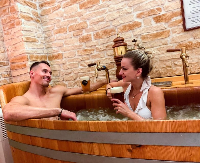 Prague: Ungelt Bernard Beer Spa with Beer & Optional Massage - Your Session Flow: Check In to Your Private Beer Bath