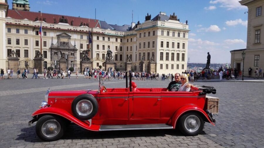 Prague: Vintage Car Ride and Walking Tour - The one-hour car loop: what you’ll see and why it’s worth it