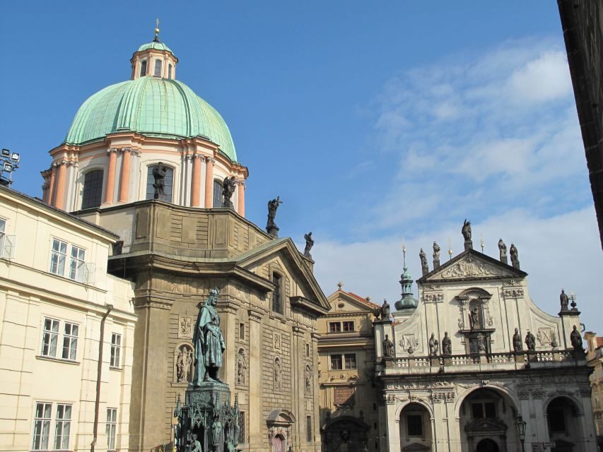 Prague: Vintage Car Ride and Walking Tour - Charles Bridge to Old Town Square: where the stories land
