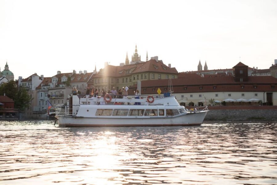 Prague: Vltava River Private Boat Party with Drinks - Meeting at U Bukanýra: the part that keeps your evening easy