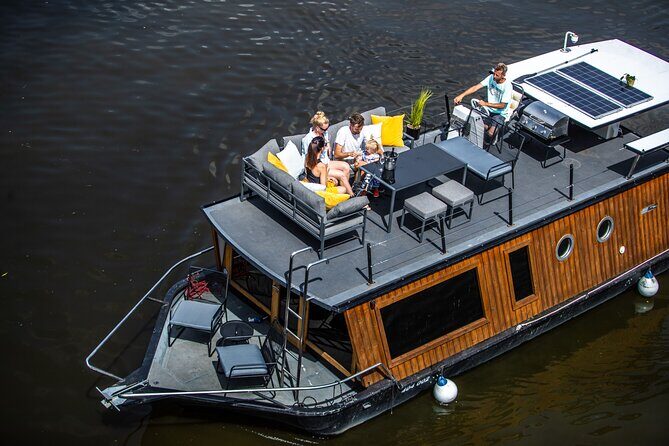 Prague YachtBoat CLASSIC cruise with Unlimited Beer or Prosecco - Private boat value: pricing that works for groups up to 11