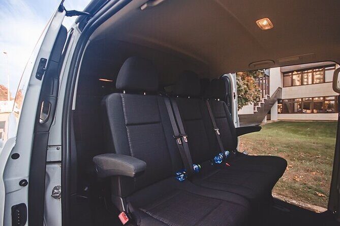 Private ARRIVAL Transfer by MINIVAN Mercedes Vito 8+1pax - The About-40-Minute Ride Into Prague (What You’ll Feel During It)