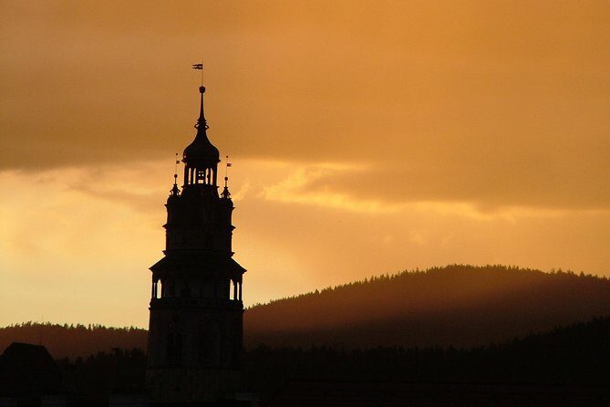 Private evening tour Cesky Krumlov Old Town and Castle area - Castle Garden: Cascade fountain and the revolving auditorium