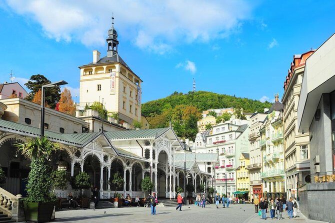 Private Karlovy Vary with Royal Brewery or Mozer Full Day Trip - Lazenska Infocentrum city tour: get your bearings then breathe
