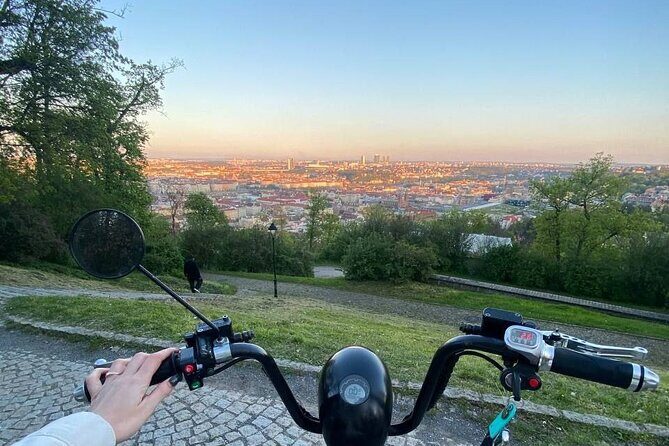 Private live-guided E-Scooter TOURS around Prague - First stop: Old Town Square and the Astronomical Clock area