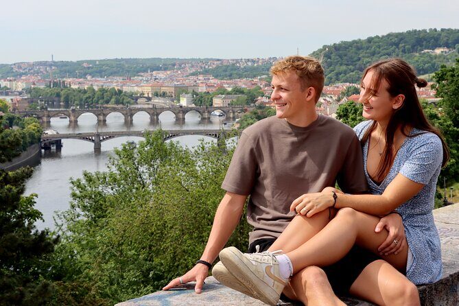 Private Prague Photoshoot for Individuals, Couples and Families - Charles Bridge: the postcard shot, plus real walking