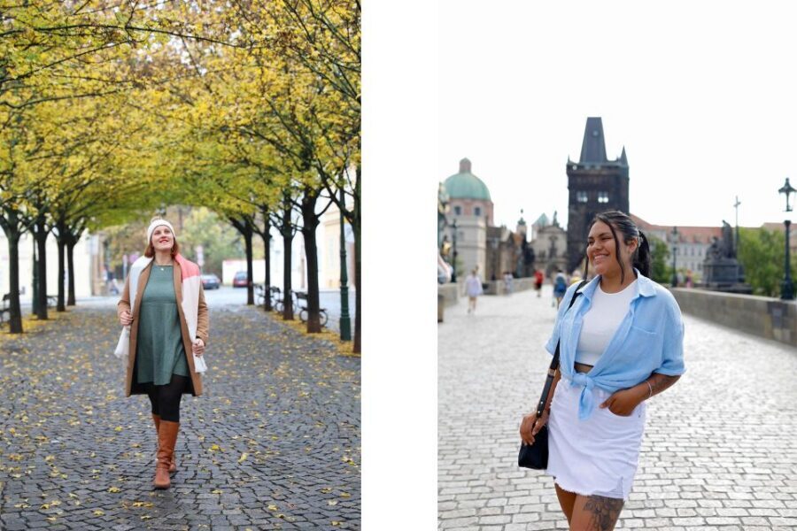 Professional photoshoot at Charles Bridge & Kampa island - What the photographer does on Charles Bridge