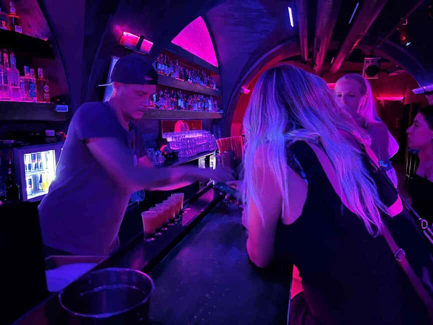 Pub Crawl with Shots and Night Club I Prague - Meeting at Recovery Room: The Icebreaker Start You Actually Need