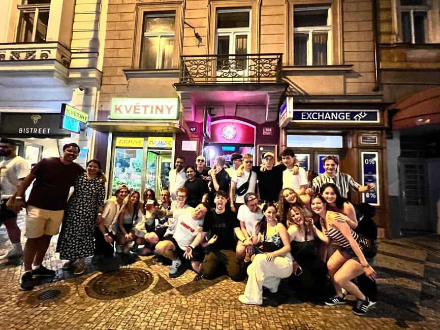 Pub Crawl with Shots and Night Club I Prague - The Bar Stops: Shots, Games, and Discounts That Add Up