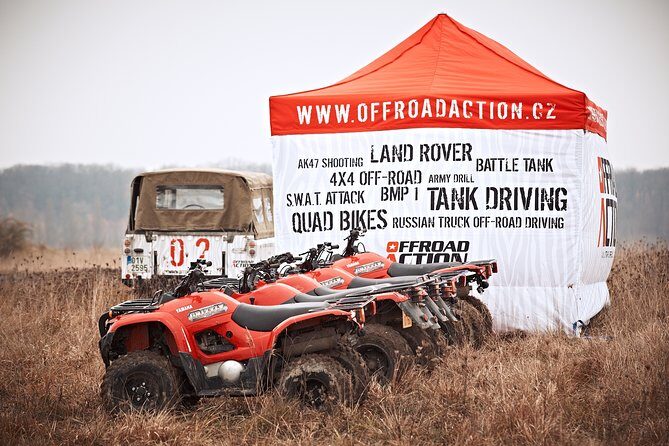 Quad ride adventure Prague - Riding Comfort and Control: What to Expect While You’re Moving