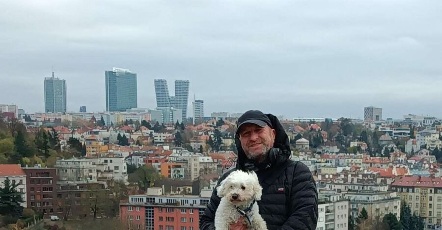 Real life in Prague - Easy Walk from Vysehrad to Vyton - Bison in the middle of it all: playful, personal, and surprisingly helpful