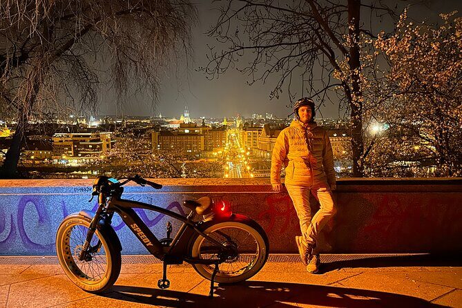 Retro Style E-Bike Night Tour in Prague - Live Guided - Prague Castle Area and Strahov: Old World Drama Without the Climb Problem