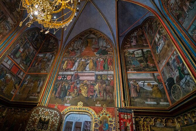 Royal Splendor Unveiled Private Prague Castle Interior Tour - St. Vitus Cathedral: the main event with real burial weight