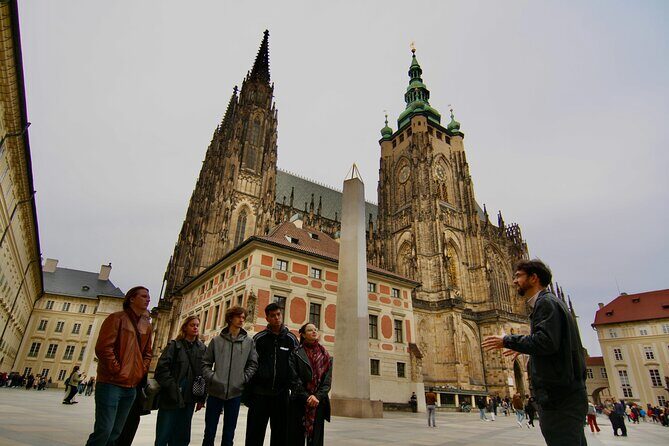 Royal Splendor Unveiled Private Prague Castle Interior Tour - Prašný most and the Deer Moat: views you’ll remember