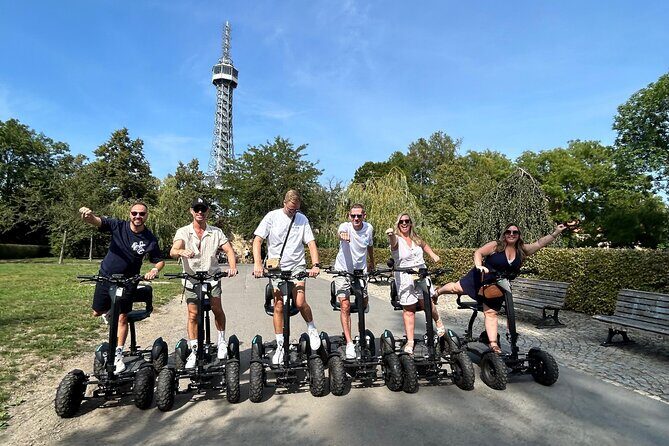 Scooter tours to Prague Castle and views. - Scooter Safety Starts at Míšeňská 72/5