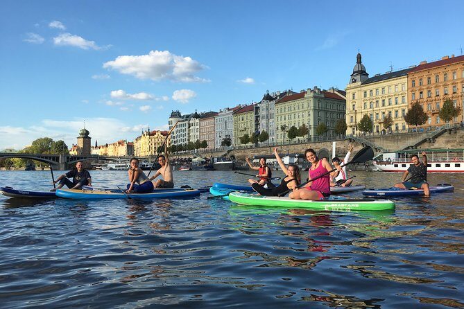 Stand-Up Paddleboarding on the Vltava River in Prague - Price and what you actually get for $59.13