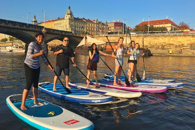 Stand-Up Paddleboarding on the Vltava River in Prague - How to plan your day around SUP Prague