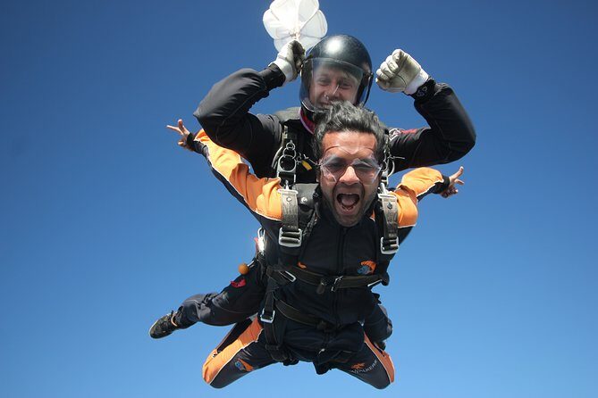 Tandem Skydiving Adventure in Prague - After the Parachute Opens: Calm Air, Birds-Eye Perspective