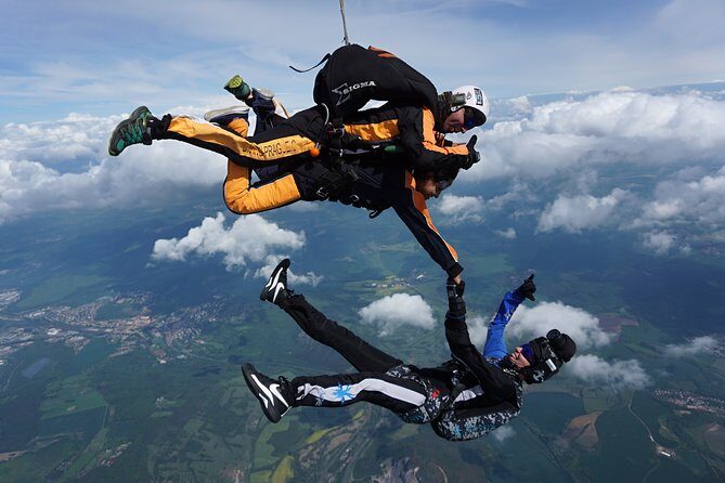 Tandem Skydiving Adventure in Prague - Certificates, Photos, and What You Get on the Ground