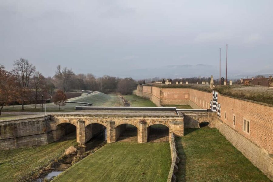 Terezin Concentration Camp w/Holocaust Historian SMALL GROUP - The prayer room, cemetery, and the remains of the railway