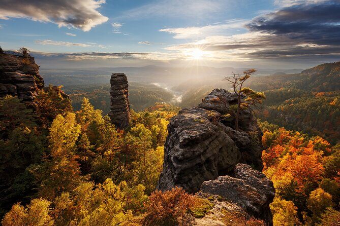 The Best of Bohemian and Saxon Switzerland Day Trip from Prague - Neurathen Fortress: a second viewpoint plus deep-time geology