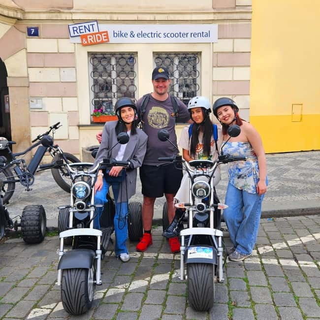 The best Trike Bike Prague city tour - How the included comfort turns into real value