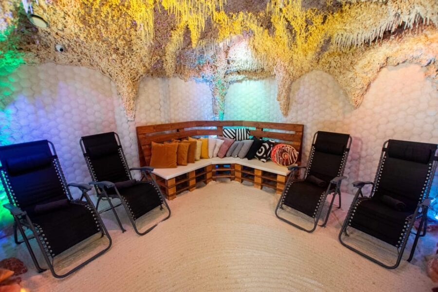 Unique salt cave in Prague - The Post-Session Wind-Down You Might Get