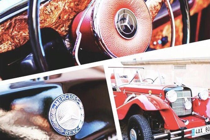 Vintage Cars Prague - Grand City Tour 150min / 1-6 pers. 2,5hrs - Gold shiny-roof building, cultural events venue, and the “why” behind it