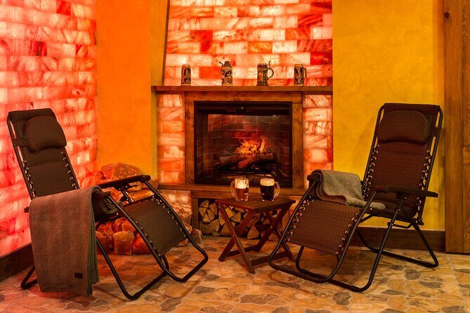 Wine SPA and Salt Cave for 1-12 people - The wine and prosecco part: included and part of the vibe