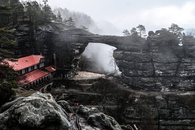 Winter Fairytale The BEST of Bohemian & Saxon Switzerland Hiking Tour - Crossing into Germany: Parc National de la Suisse Saxonne and the Big Views