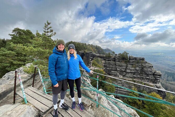 Winterland Tour to Bohemian and Saxon Switzerland from Prague - Tisá Rocks: the sandstone labyrinth walk you can feel in your legs